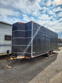 8x21 enclosed trailer