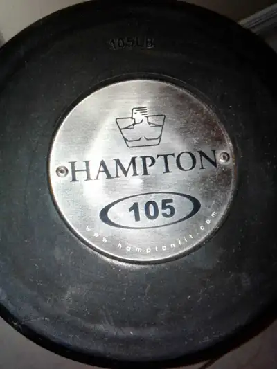 Hampton 105 pounds single commercial dumbbell - $115 or trade *, View more