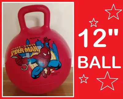 $5 ONLY !! +++ Super AWESOME Spider-Man Hopper Ball for JUMPING and BOUNCING around the home !! +++...