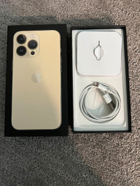 iPhone 13 Pro 256GB Gold - $649. [ON HOLD]
