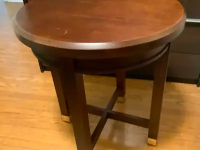 Wooden End Table, View more