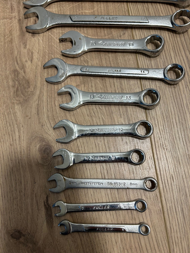 14 piece Wrench Set Husky and Westward 6mm to 24mm in Hand Tools in Edmonton - Image 2