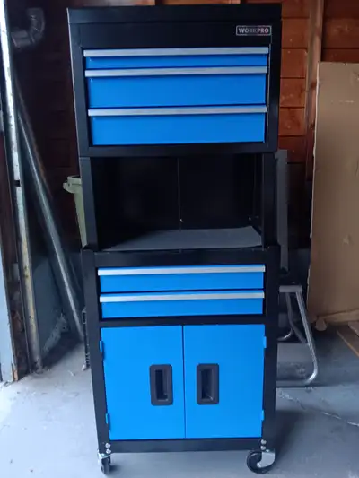 For sale workpro cabinet chest. Brand new never used, too small for my needs is reason for selling....