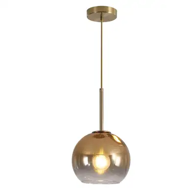 KCO Lighting Modern Gold Glass Pendant Light Fixture BRAND NEW, View more