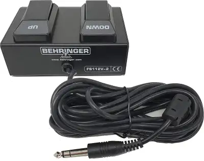 Behringer FS112V V-Amp 2 Footswitch Charcoal Black, View more