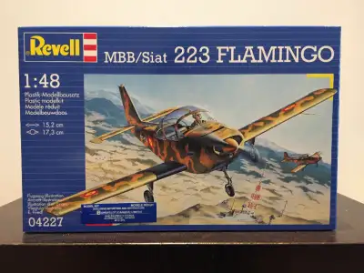 Plastic Model Kit Revell 1:48 MBB/Siat 223 Flamingo, View more