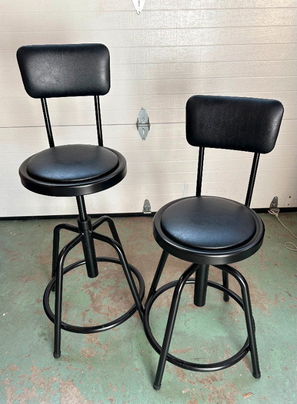 2 Stool For Sale, Hight Adjustable With Backrest brand new in Toys & Games in City of Toronto - Image 2