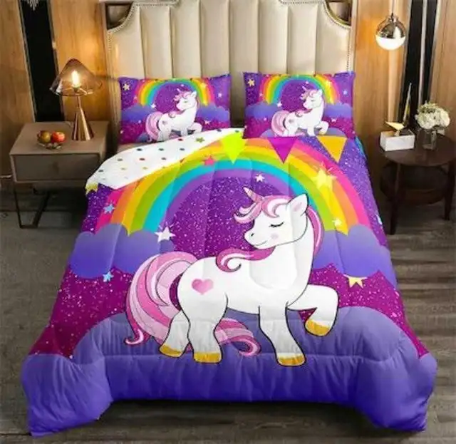 Unicorn Twin comforter set in Bedding in London - Image 2