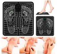Tapis de massage électrique des pieds, masseur de pieds EMS