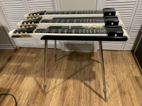 National Grand Console Steel 1052 Triple Neck Steel Guitar 1950s