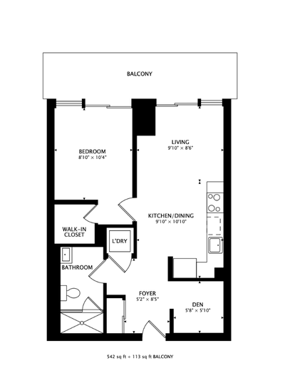 Furnished Den for Rent – Waterfront High-Rise (Short Term) Rent: $1,297 CAD / month Dates: Dec 15 –...