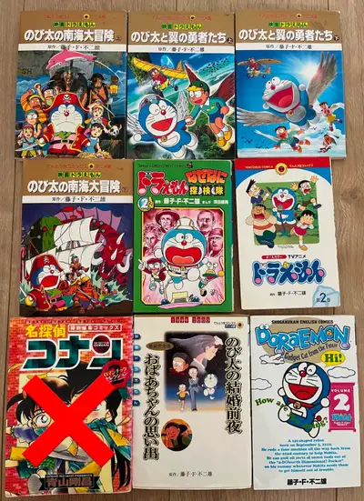 Manga Doraemon anime comic books, View more