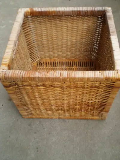 Wicker Cube Basket Storage, View more