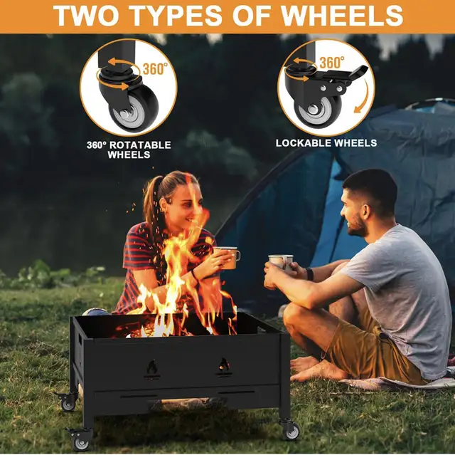 Yaheetech Fire Pit in BBQs & Outdoor Cooking in City of Toronto - Image 6