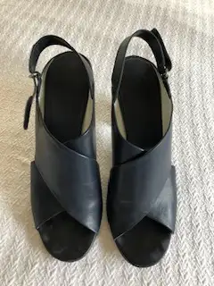 OPEN TO REASONABLE OFFERS. WILLING TO MAKE A DEAL FOR THESE SHOES AND THE NAVY GOWN I HAVE LISTED. E...