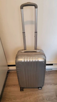 Valise Cabine Grise rigide solide - Baggage Luggage Small Grey