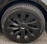 Tesla aero rims and snow tires for model 3 ( Pirelli Soto zero)
