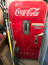 classic 50's coke machine