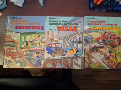 3 Livres Walt Disney Comprendre Comment ca marche (1), View more