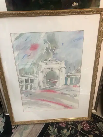 Collection of Watercolour and Pastel Paintings by accomplished Toronto artist Vera Fischer. These in...