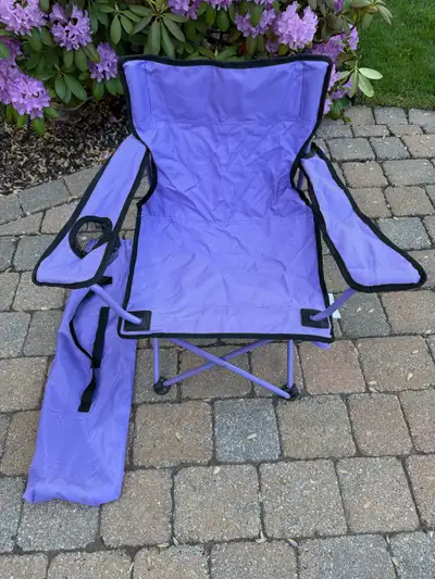 Chaise de camping bleue lilas pour enfants, View more