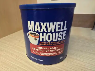 Unopened Maxwell House Original Roast Ground Coffee (864g), View more