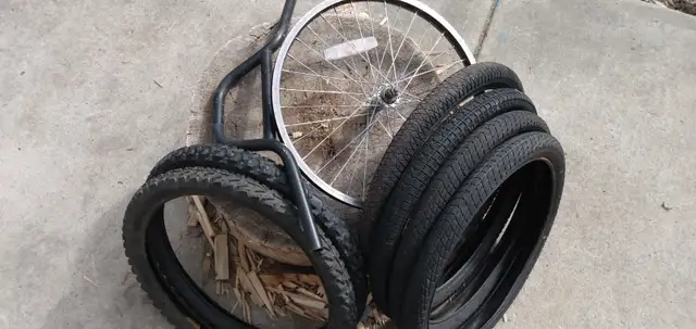 New BMX tires handlebar front rim in BMX in Edmonton - Image 4