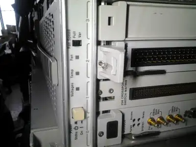 AGILENT E8408A VXI MAINFRAME E1406A , e1466-66201 , E1463A rf te, View more