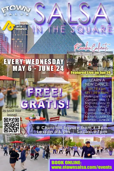 SALSA IN THE SQUARE! FREE ADMISSION, View more