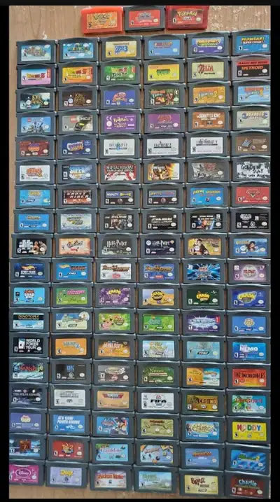100+ Nintendo Gameboy Advance Games for sale / GBA, View more