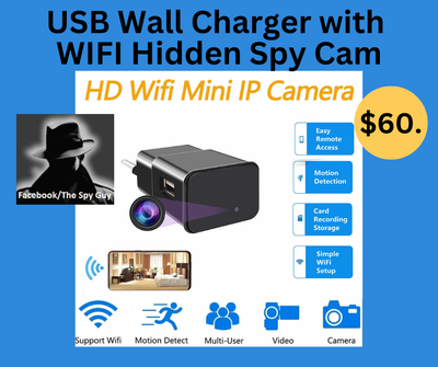 Brand: ALPHA TECH, Usb Charger Hidden Camera (Sale Price $45.), View more