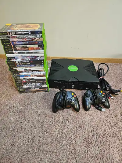 original xbox console bundle, View more