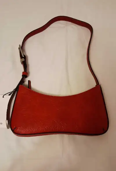 NEW MANGO RED HANDBAG, View more