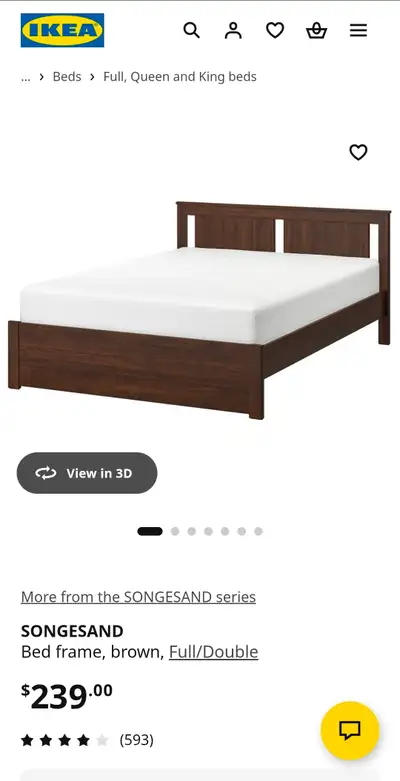 Ikea Bed for sell, View more