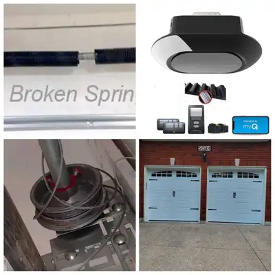 PROFESSIONAL SERVICES FOR RESIDENTIAL AND COMERCIAL GARAGE DOORS AND OPENERS, FOR FREE ESTIMATE TEXT...