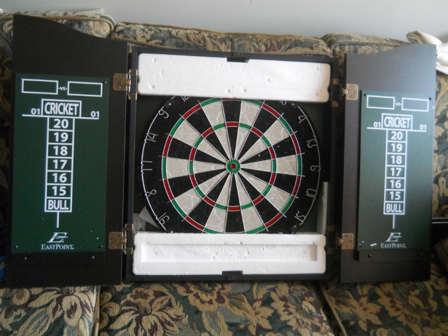 Eastpoint Dart Board and Cabinet in Other in Ottawa