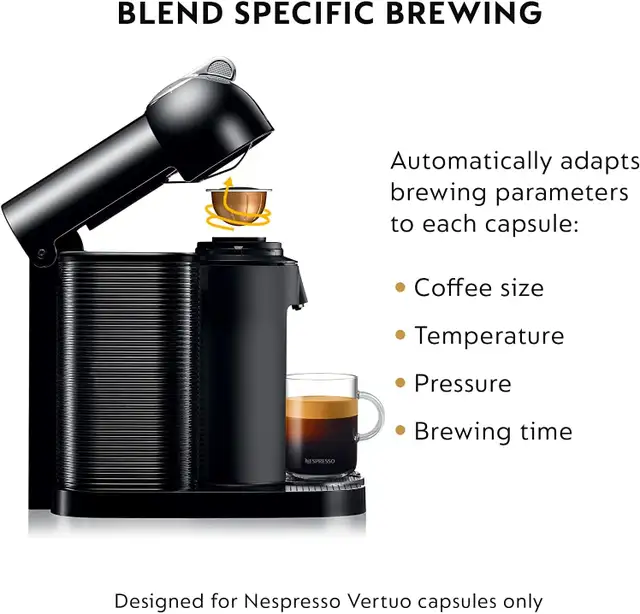 Nespresso Vertuo Coffee & Espresso Machine – Breville Black in Coffee Makers in St. Catharines - Image 8