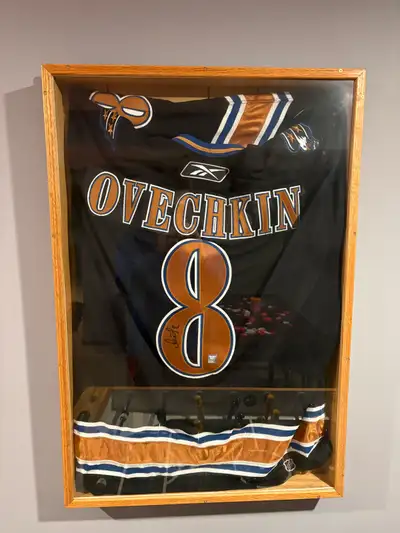 Ovechkin signed rookie jersey, View more