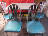 Vintage Zellers Diner Restaurant Table and Chair Set