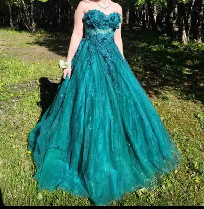 prom dress (ball gown style), View more