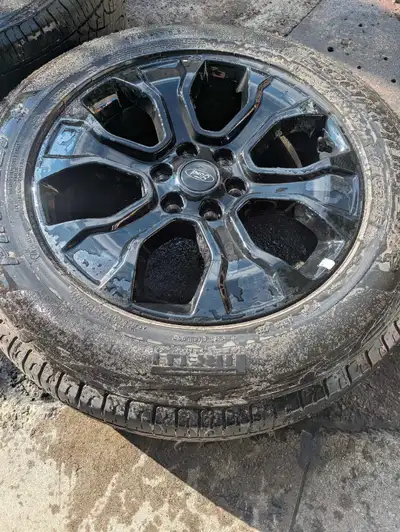 Black Appearance Wheels and Pirelli Scorpion ATR Tires 275/60 R20 Tires are 8/32 Wheels have no scra...