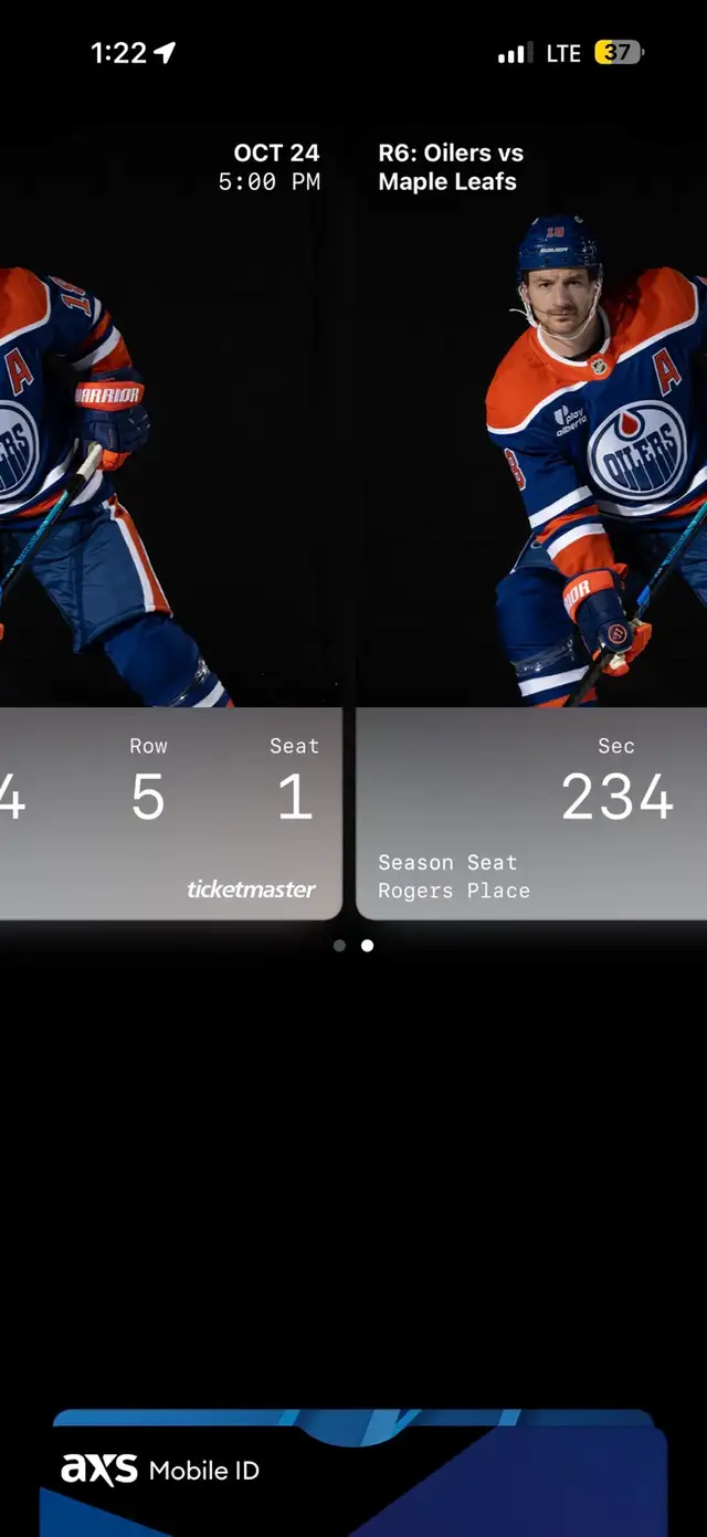 oilers vs Toronto 