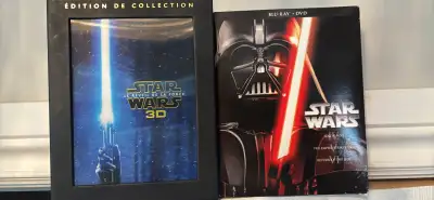 Je vends un lot de films Star Wars en très bon état. Pour les fanatic et collectionneurs comme moi,...