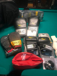 New Everlast Speed Bag + 3pairs of Boxing Gloves +Swivel Support