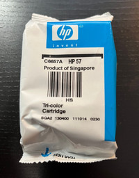 HP printer tri-color cartridge HP57