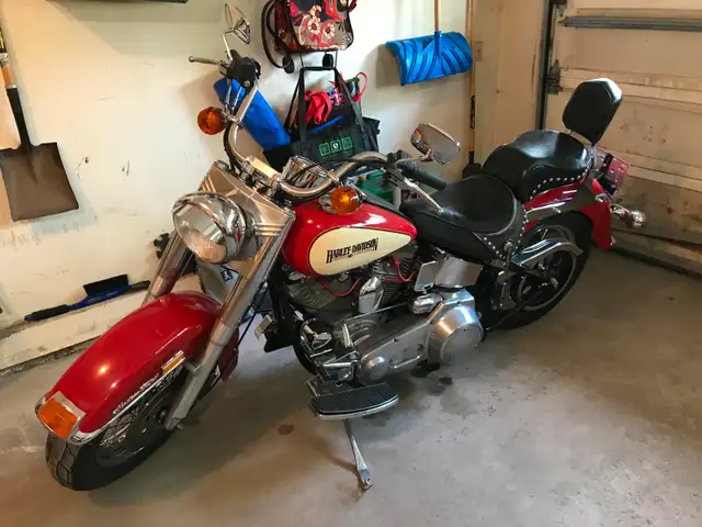 Vintage Harley Davidson in Street, Cruisers & Choppers in Calgary - Image 3