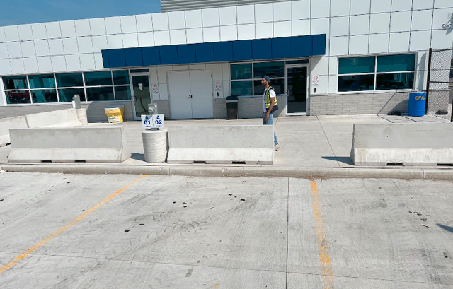Concrete blocks delivered for event tent weights and traffic in Events in City of Toronto - Image 3
