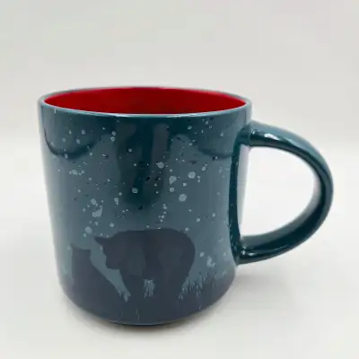 Tim Hortons Collectible Coffee Tea Mug Cup Blue Bear 2017 Read., View more