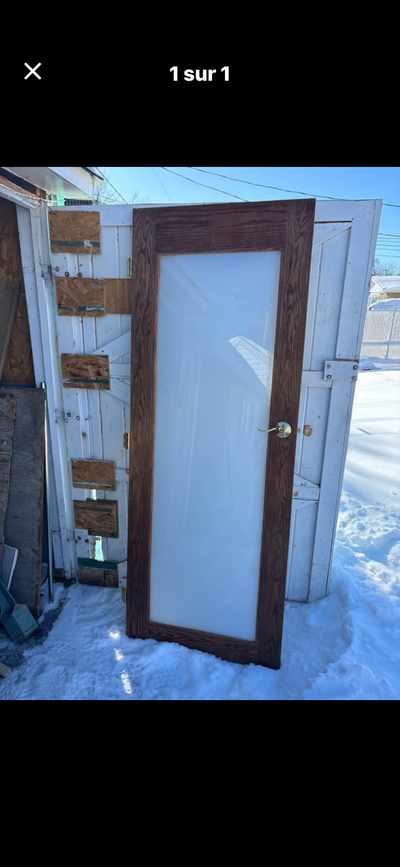 Plusieurs Porte vitré a vendre, View more