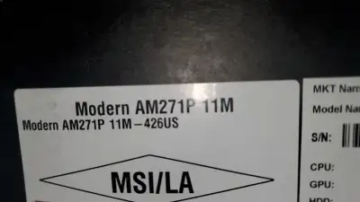 Selling brand new AM271P 11M all in one PC MSI L@@K, View more